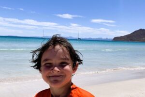 Salt March at Bahia Salinas - Isla Carmen