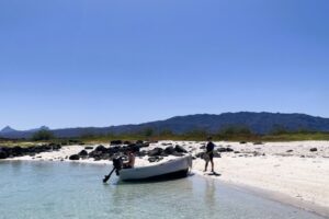 Beach at Isla Coronados