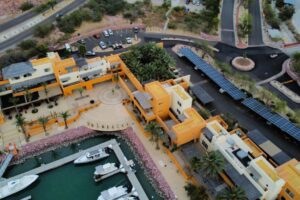 Aerial view of Marina Costa Baja