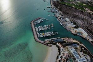 Aerial view of Marina Costa Baja