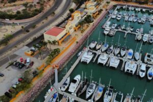 Aerial view of Marina Costa Baja