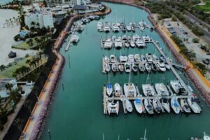 Aerial view of Marina Costa Baja