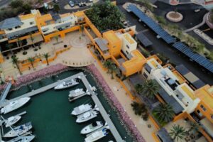 Aerial view of Marina Costa Baja