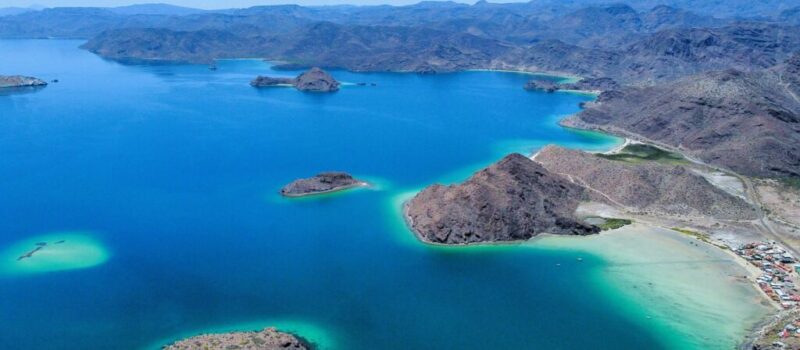 Aerial view of Bahia Concepcion