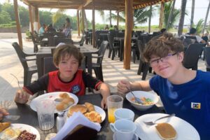 Victor and Paul at marina Bahia Del Sol