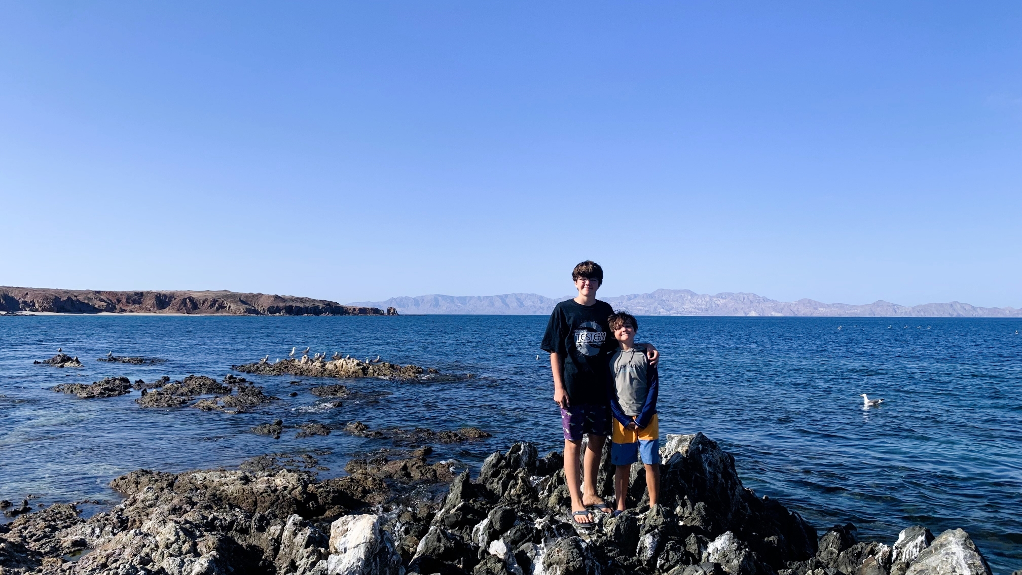 Victor and Paul in Bahia El Pescador