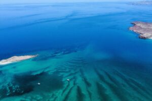 Aerial view of Bahia El Pescador