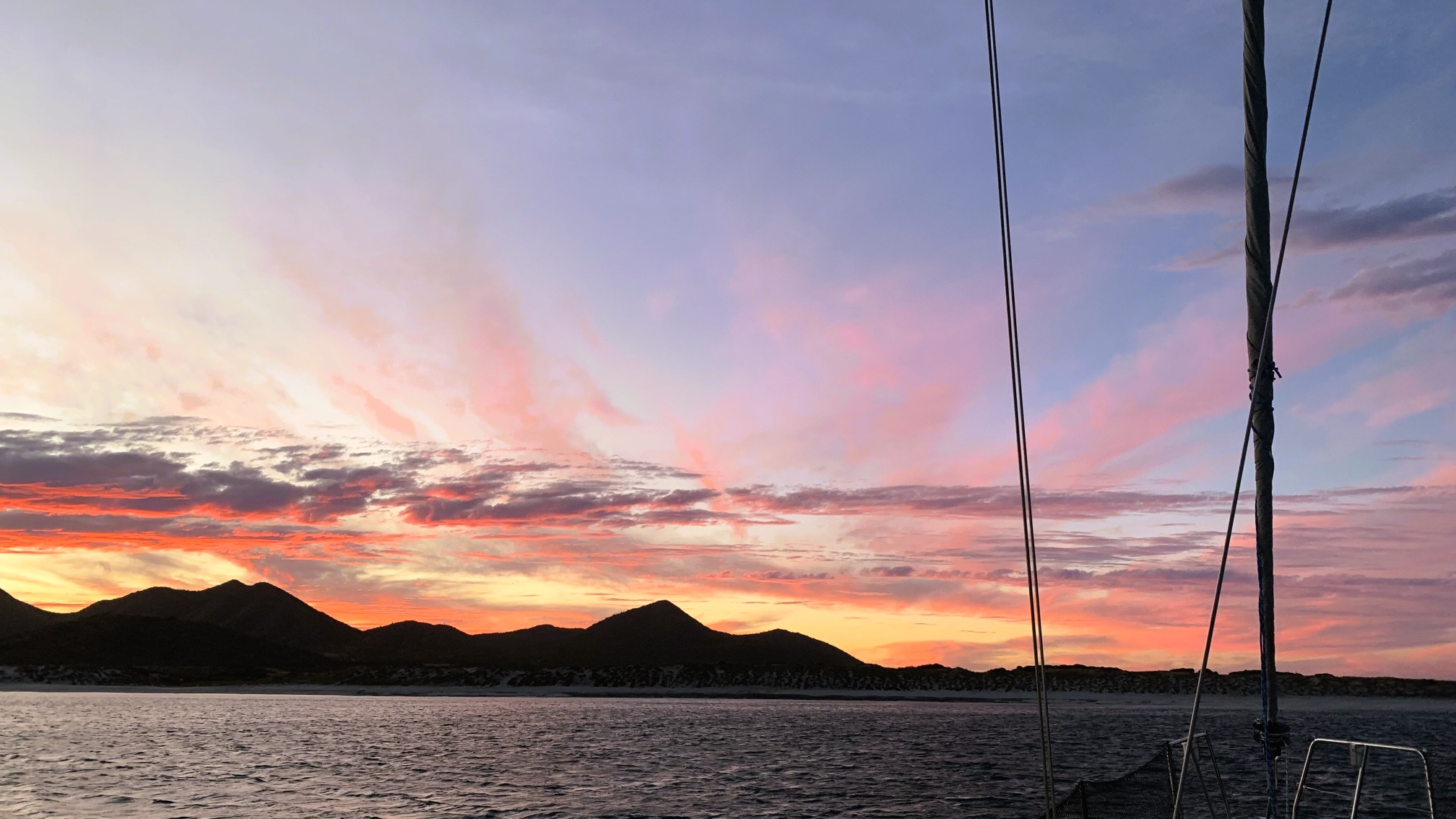 Sunset in Bahia de Los Muertos