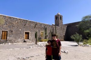 Victor and Paul at The Mission at Mulege