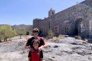 Victor and Paul at The Mission at Mulege