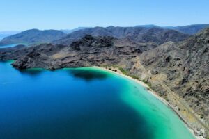 Aerial view of Playa Coyote