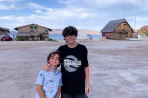 Victor and Paul at Playa El Burro