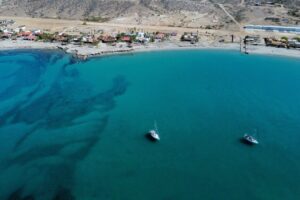 Aerial view of Punta Chivato