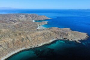 Aerial view of Punta San Francisquito