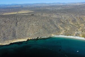 Aerial view of Punta San Francisquito