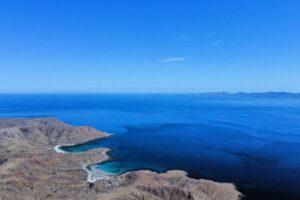 Aerial view of Punta San Francisquito