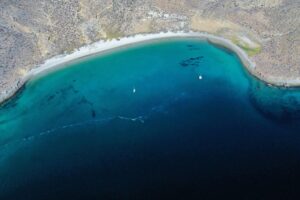 Aerial view of Punta San Francisquito