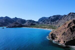 Aerial view of Agua Verde