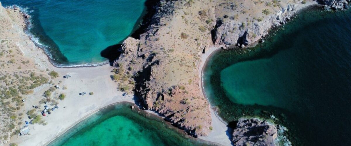 Aerial view of Agua Verde