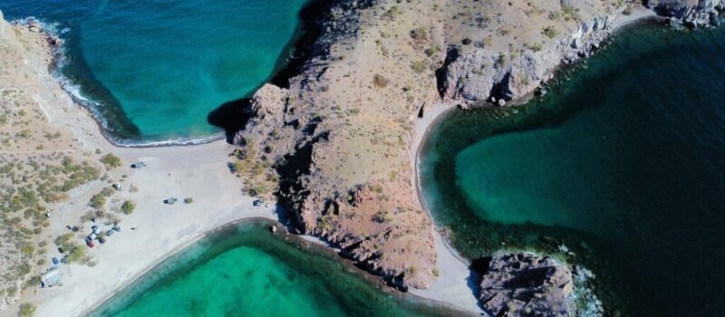 Aerial view of Agua Verde