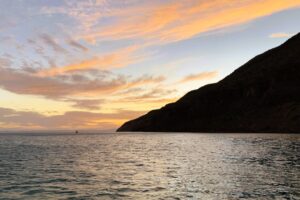 Sunset in Bahia Ensenada - Isla Espiritu Santo