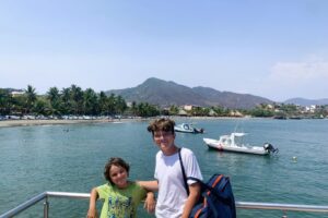 Victor and Paul in Zihuantanejo