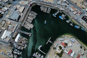 Aerial view of Puerto Penasco