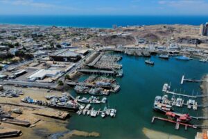 Aerial view of Puerto Penasco