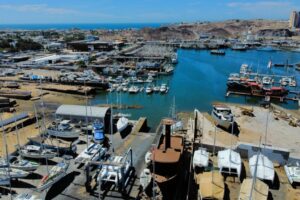 Aerial view of Puerto Penasco