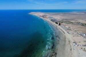 Aerial view of Puerto Penasco