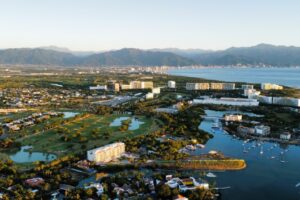 Aerial view of Puerto Vallarta