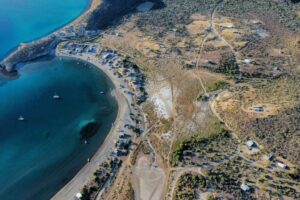 Aerial view of San Evaristo