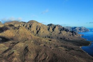 Aerial view of San Evaristo