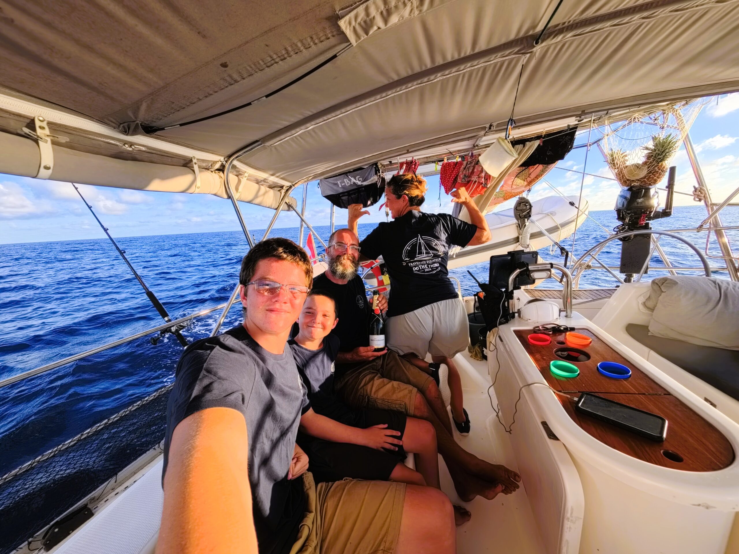 Crossing the Equador